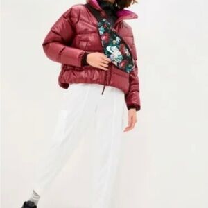 𝅺NIKE WOMENS SPORTSWEAR Down FILL Puffer Jacket NWT‎ Pink Maroon Retail $250